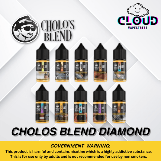 CHOLOS BLEND DIAMOND FREEBASED 30ML