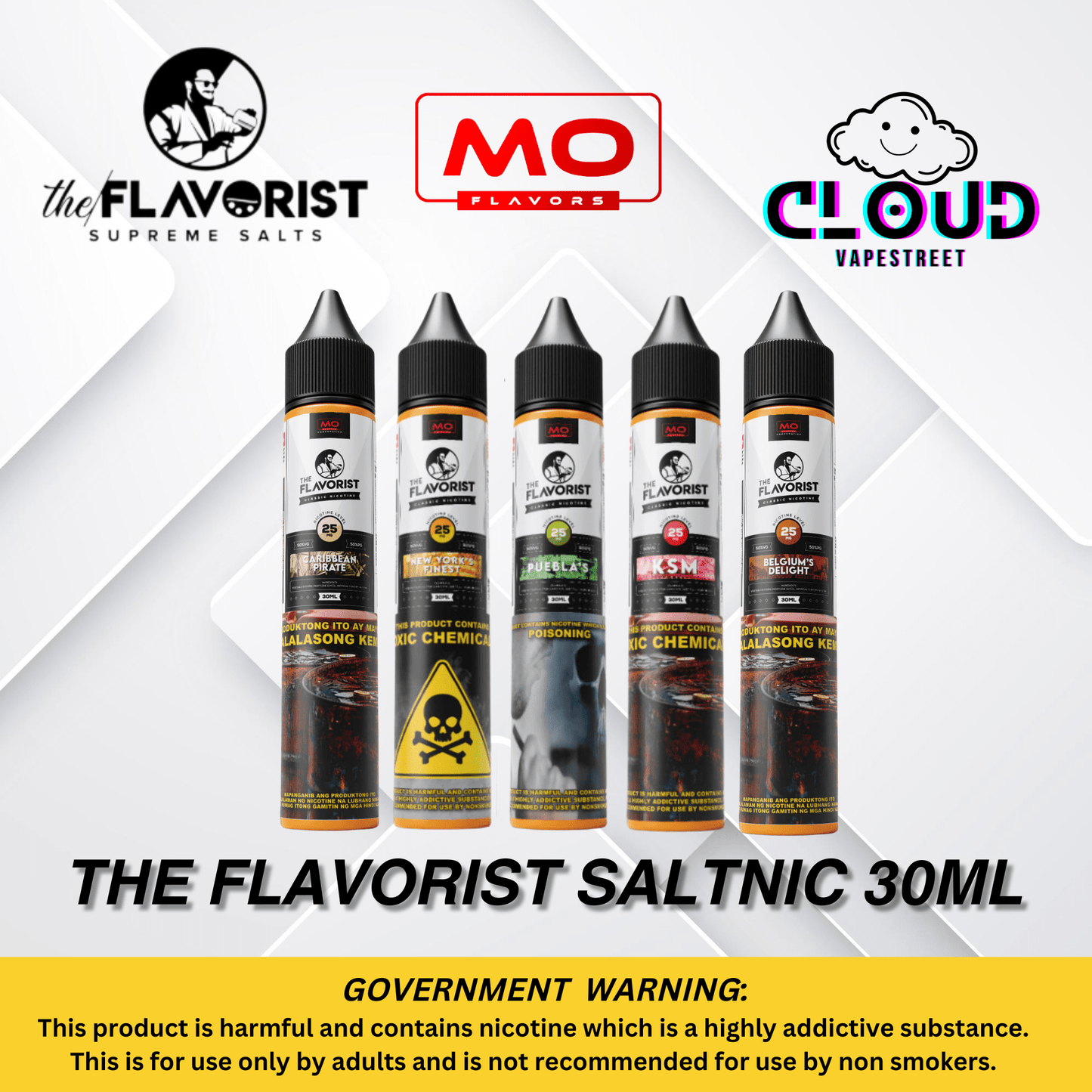 MO FLAVORS THE FLAVORIST SALTNIC 30ML