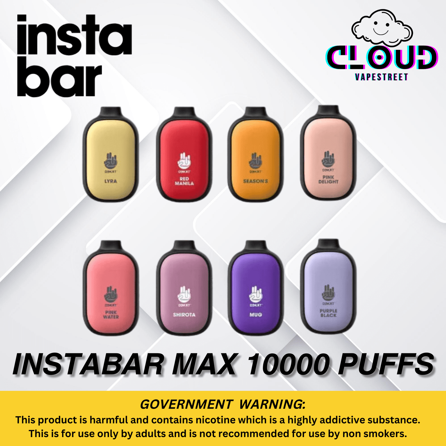 INSTABAR MAX 10000 PUFFS