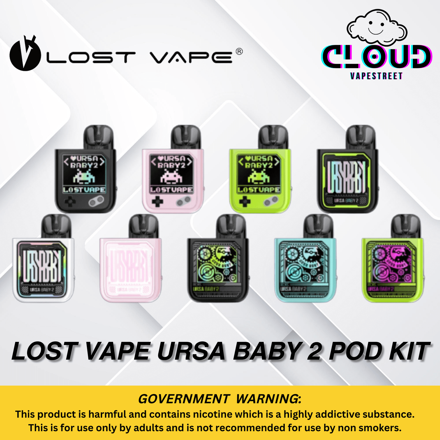 LOSTVAPE URSA BABY 2 POD KITS