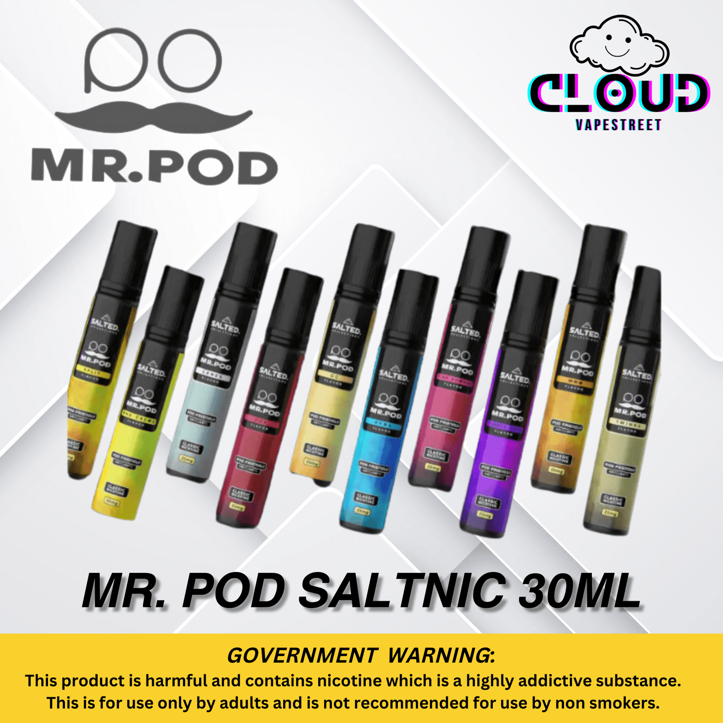 MR. PODS SALTNIC 30ML