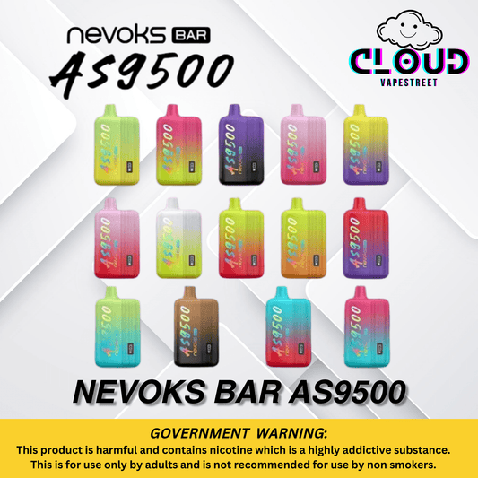 NEVOKS BAR AS9500 PUFFS