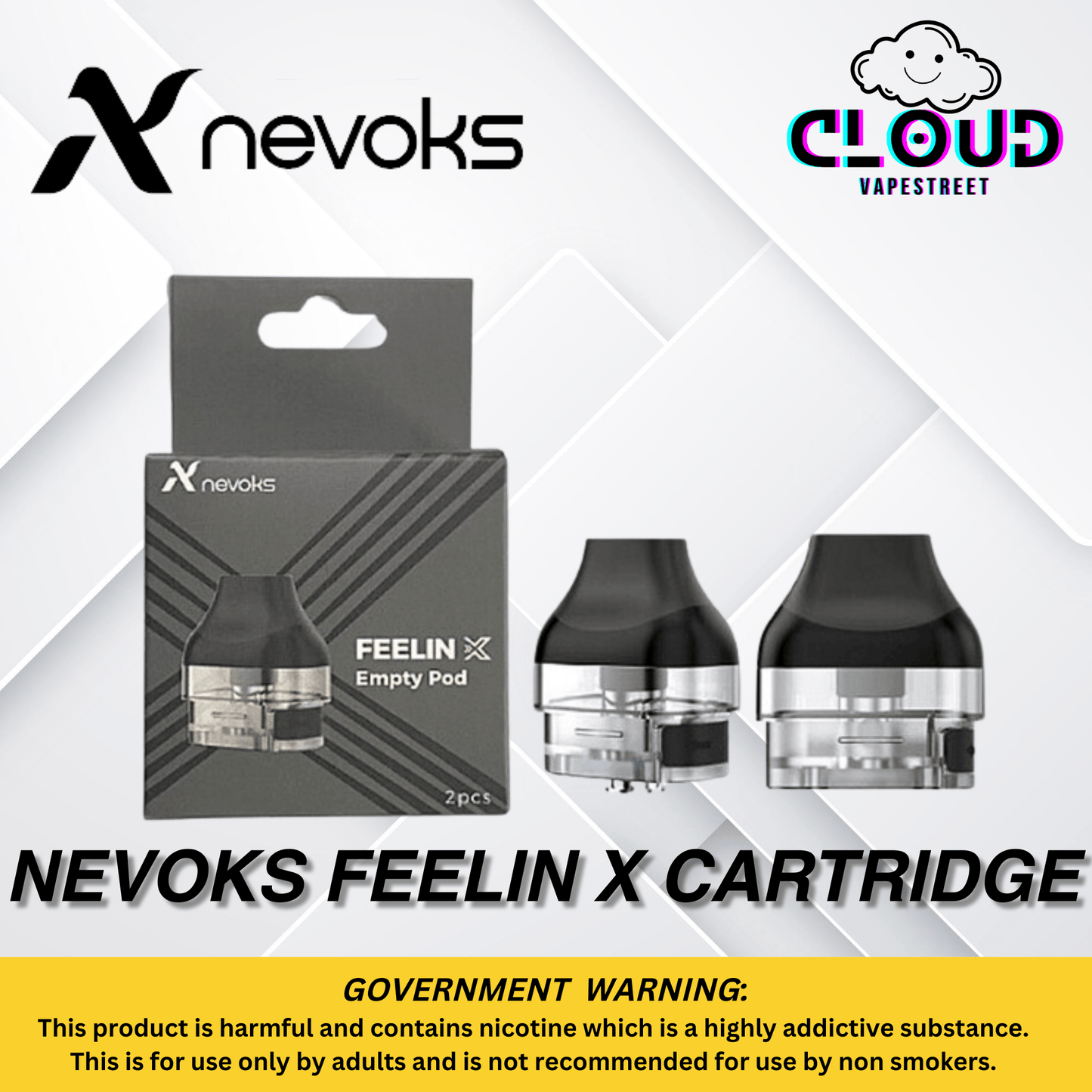 NEVOKS FEELIN X EMPTY CARTRIDGE