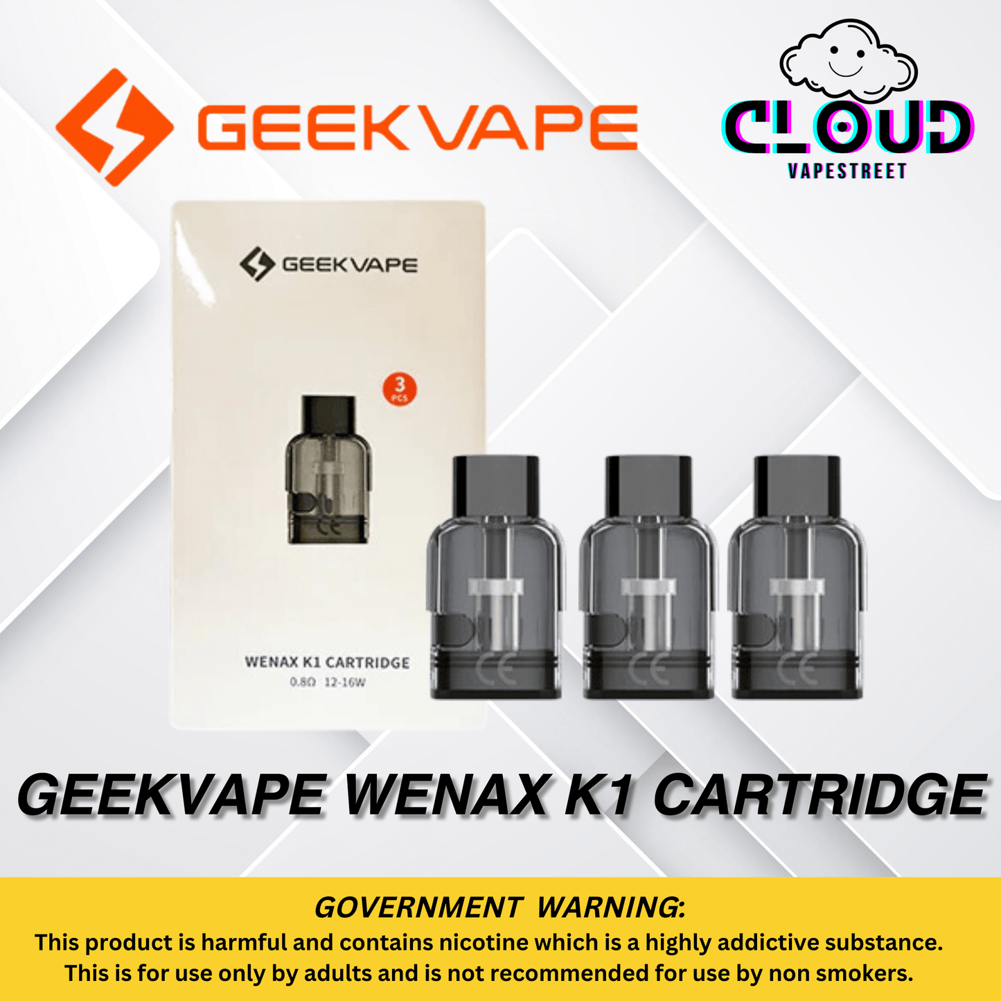 GEEKVAPE WENAX K1 REPLACEMENT CARTRIDGE